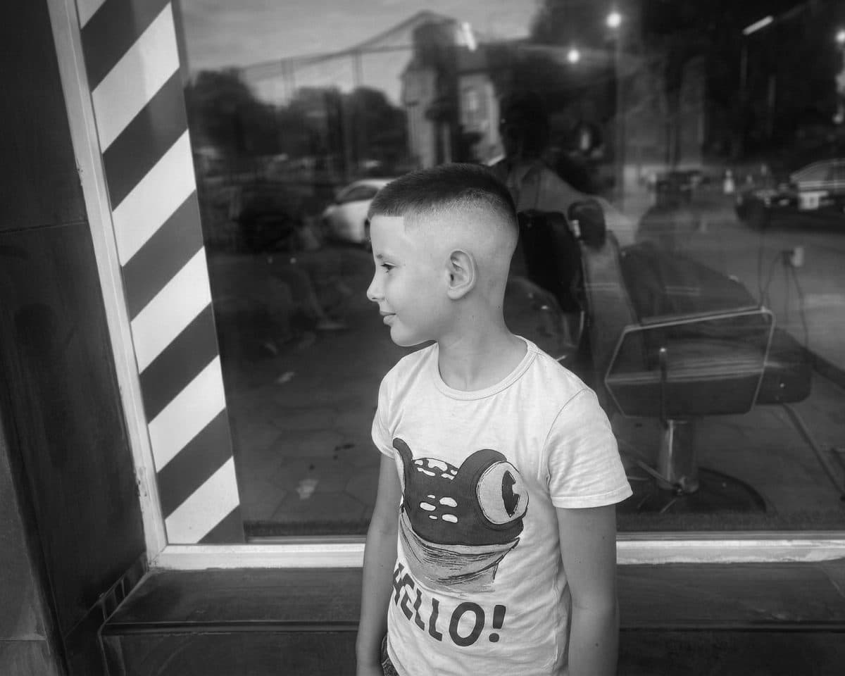 Alex Barbershop — Hajvágás referencia, skin fade Mátészalka