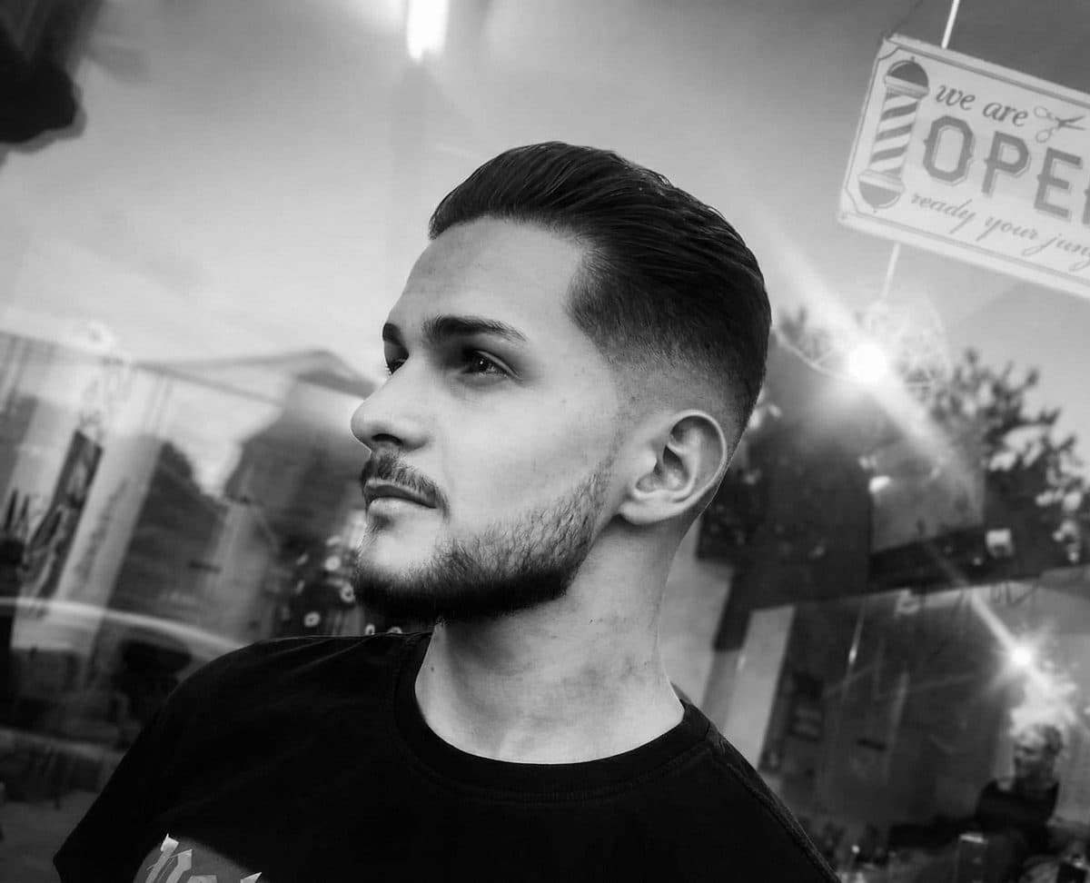 Alex Barbershop — Hajvágás referencia, taper fade Mátészalka