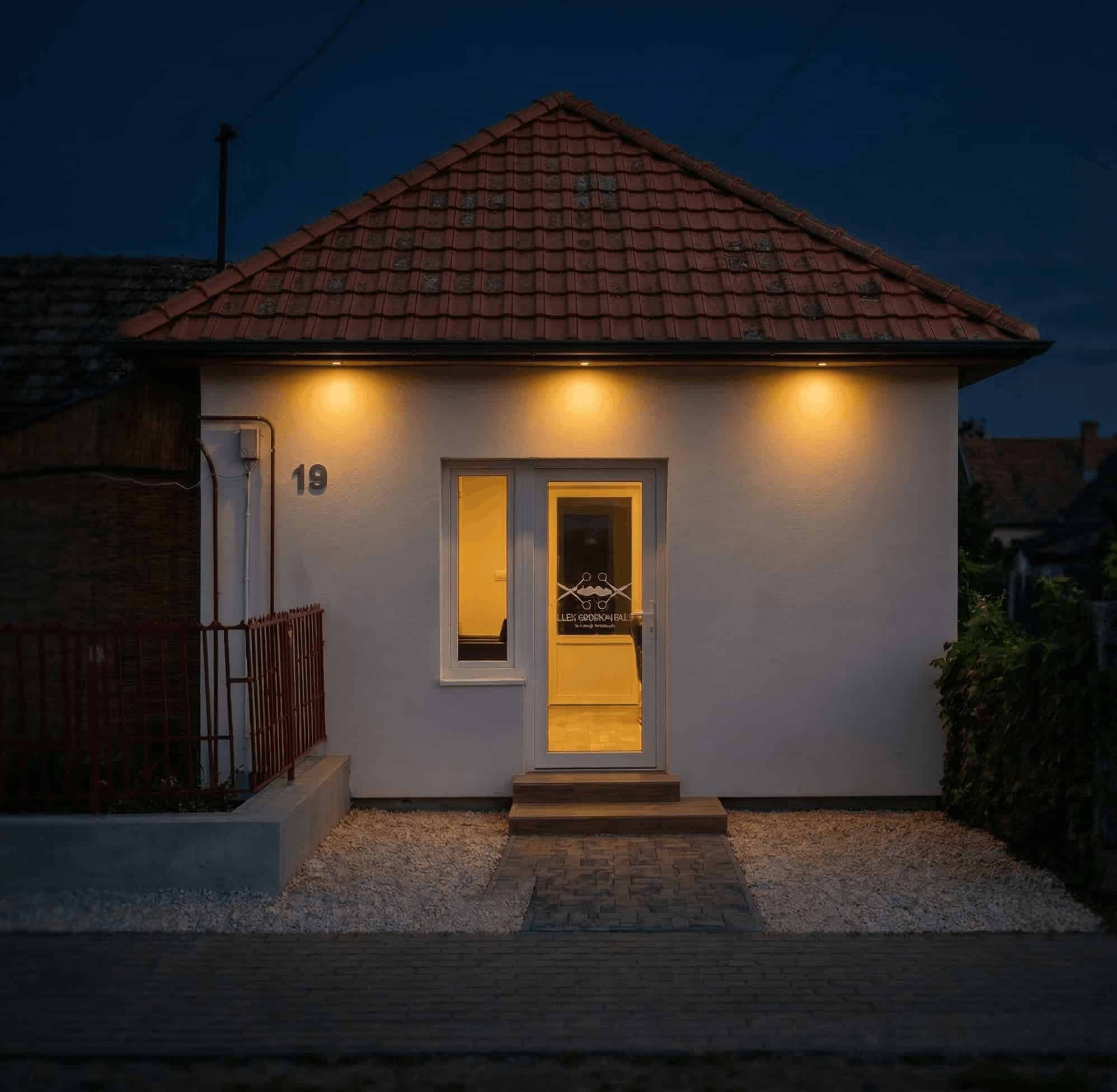 Alex Barbershop Nagyecsed — Szalon belső tér